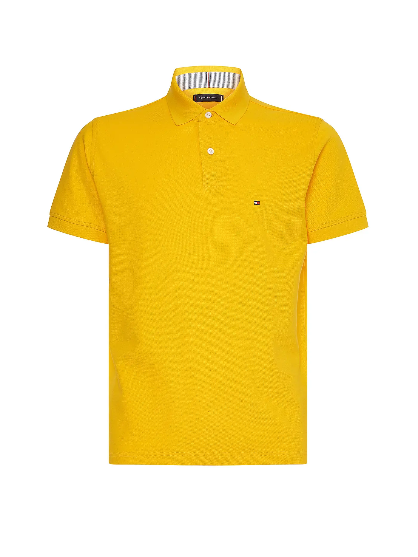 TOMMY HILFIGER | Poloshirt Regular Fit | gelb